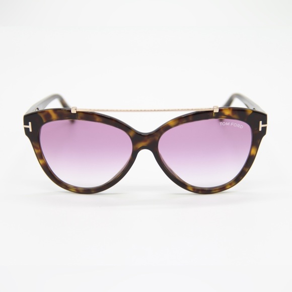 NEW TF518 52Z WOMEN’S SUNGLASSES TOM FORD LIVIA FT0518/S 52Z - Picture 5 of 12